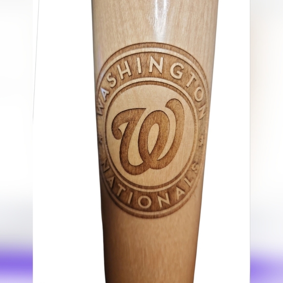 Washington Nationals 12oz Baseball Bat Beer Mug Wood MLB Dug Out - Picture 2 of 10